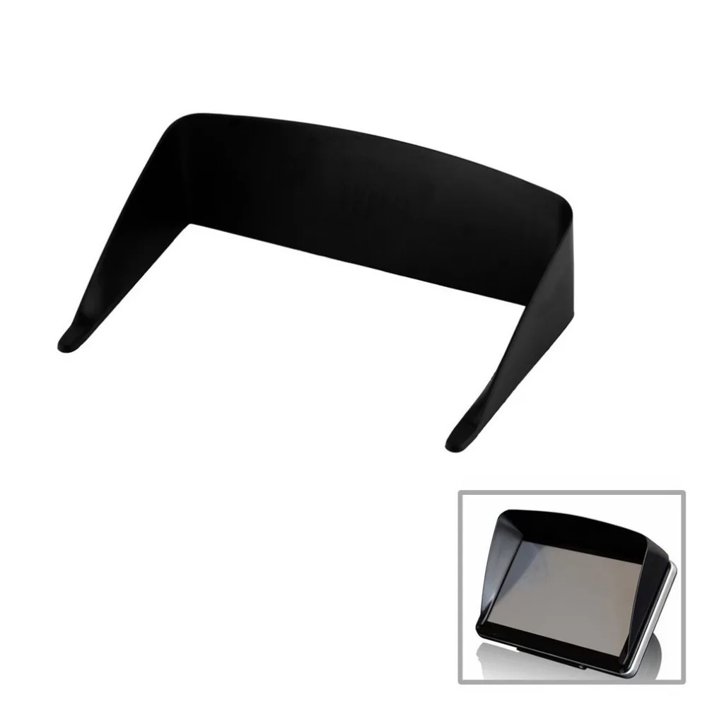 New 5 Inch Car GPS Professional Navigator Sun Shade Anti Reflective Black Visor Shield Car Sun Shade Hot selling