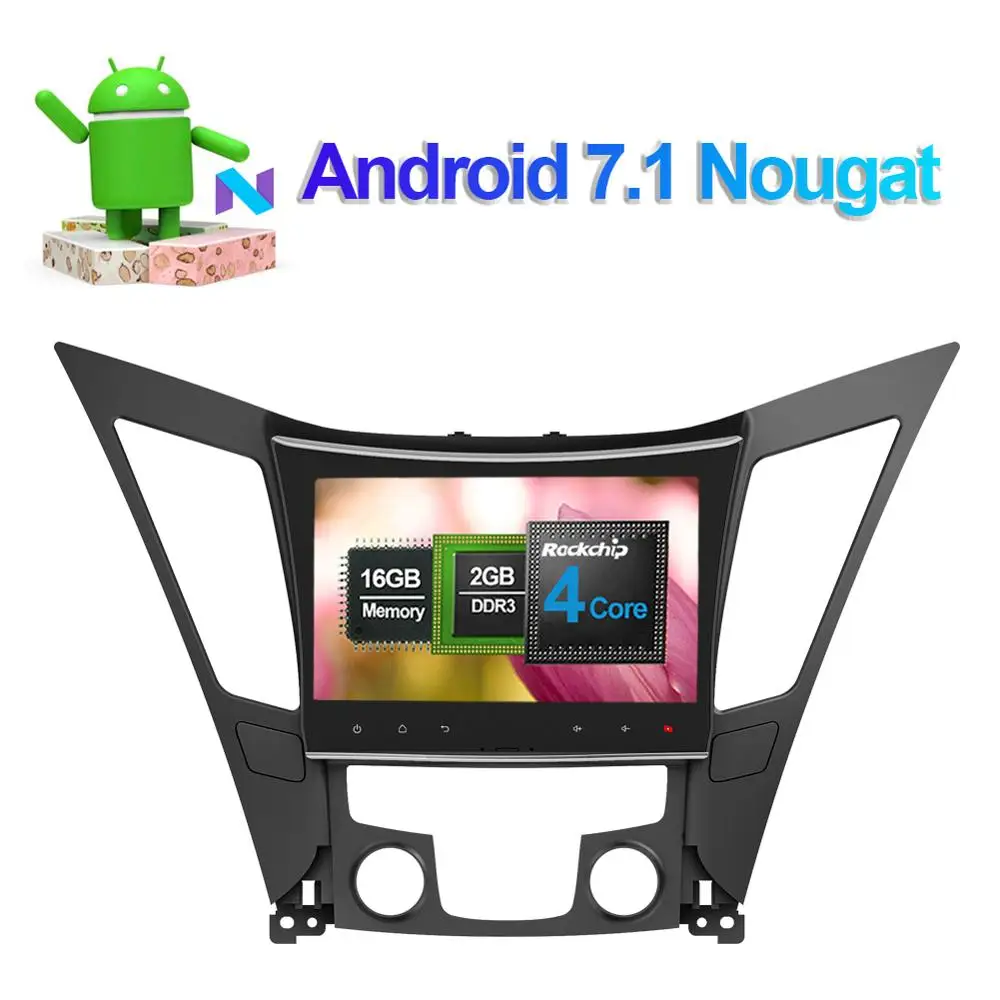 Flash Deal 10.1 Inch 4GB RAM Android IPS Screen Car Video Multimedia Player For Hyundai Sonata 2012 2013 2014 Car Radio Stereo Bluetooth 4