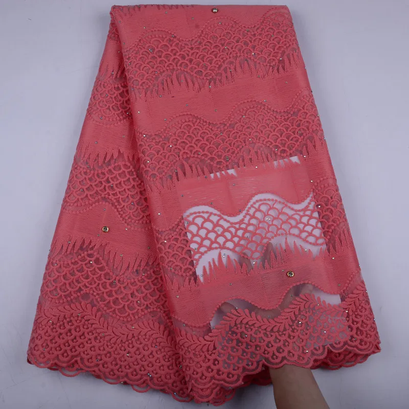 Африканская кружевная ткань молочного шелка кружева камни кружевная ткань в нигерийском стиле Высококачественная французская Тюлевая кружевная ткань для женщин Y1504