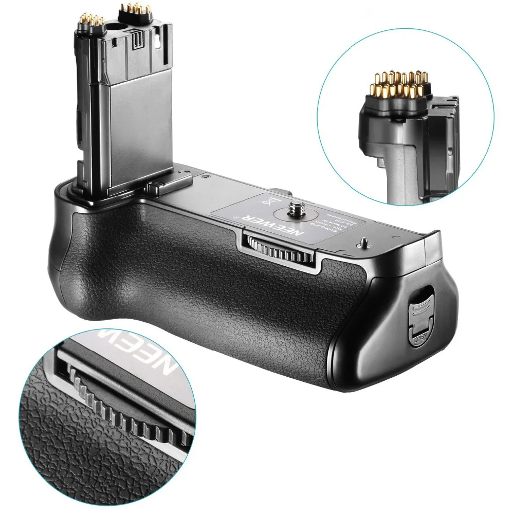 Батарейная ручка Neewer для камеры Canon 5D Mark IV, замена для Canon BG-E20, совместимая с аккумуляторами LP-E6 LP-E6N