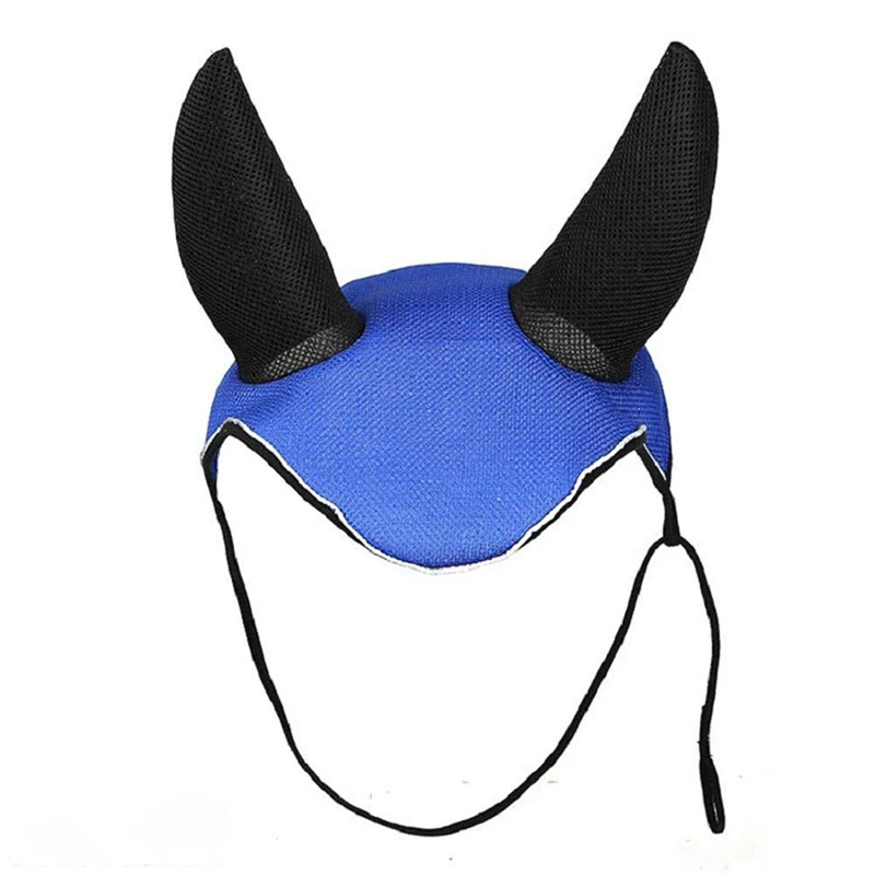 Horse Riding Breathable Meshed Ear Cover Equestrian Horse Equipment Fly Mask Net Ear