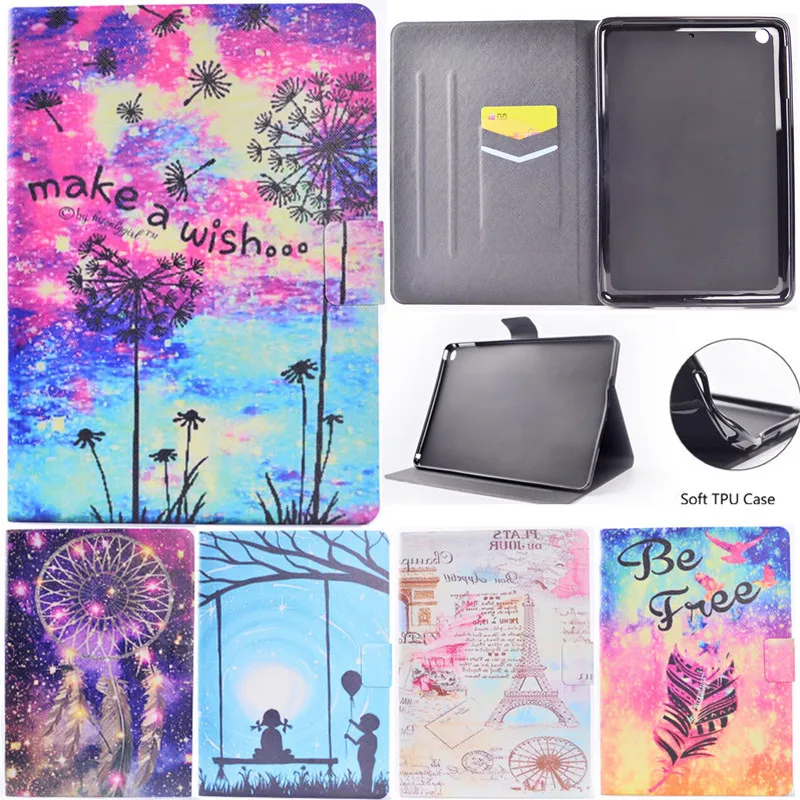 Case For IPad Mini 1 2 3 Cute Cartoon Holder Stand Flip PU Leather Case For Coque Apple IPad Mini1 Mini2 Mini3 Tablet Cover Case