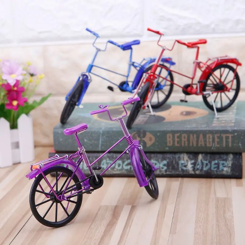 

Metal Bike Bicycle Toy Mini Functional Finger Toys Creative Game Workmanship Gift Collections