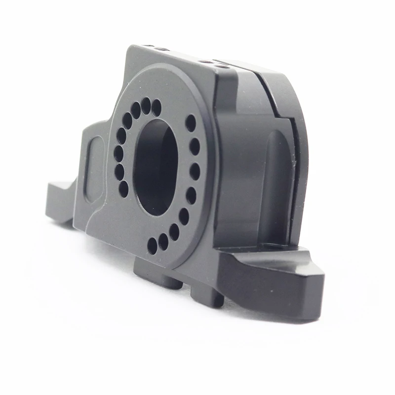 

1pcs Motor Base Gear Bracket For TRAXXAS TRX4 RC Car Aluminum Alloy Silver+Black Motor Base