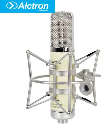 

Alctron T190 high performance tube condenser recording Microphone sets with shock mount and power supply
