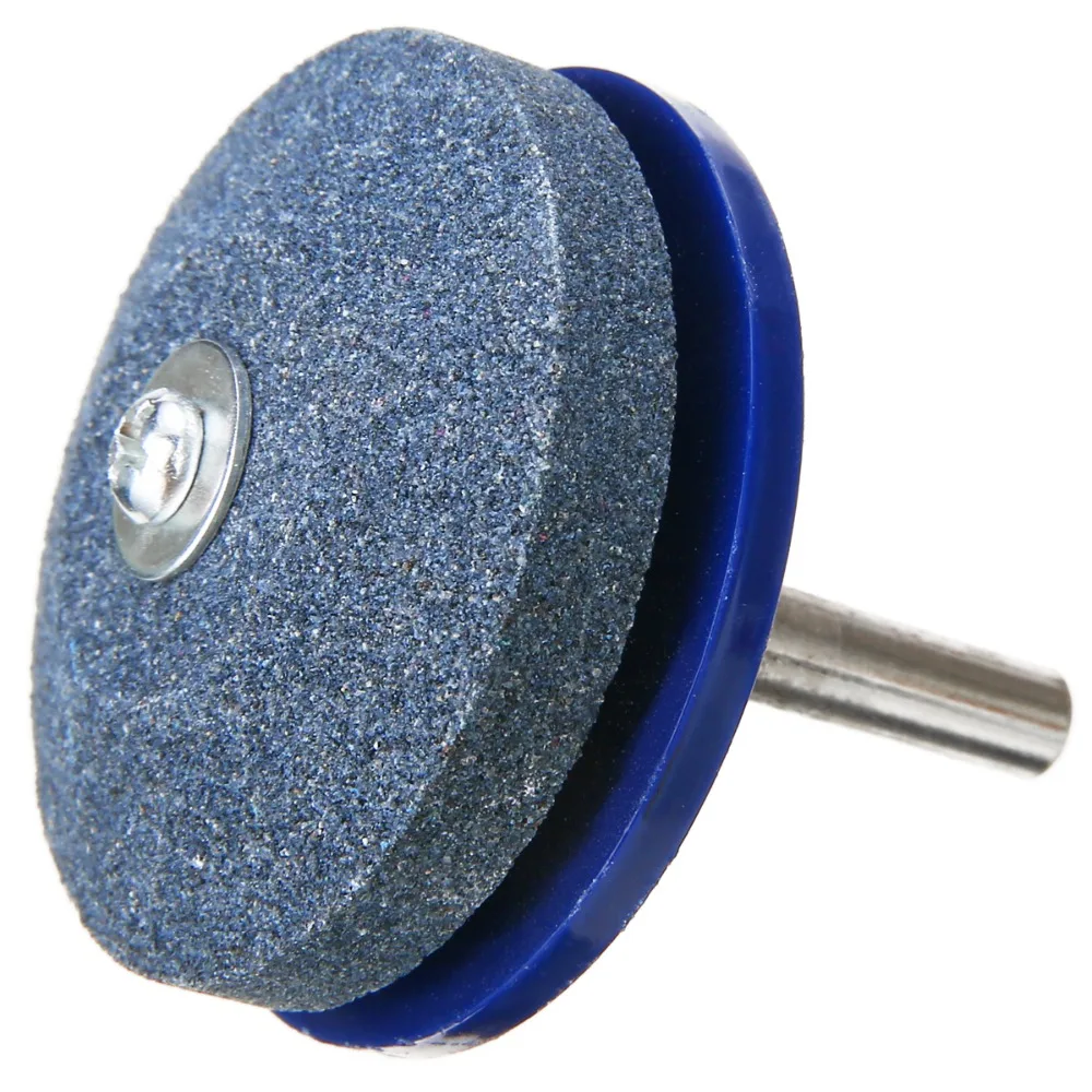 2Pcs Grinding Drill Sharpener Lawnmower Faster Rotary Drill Blade Sharpener Grinding Tool Garden Lawn Mower Parts