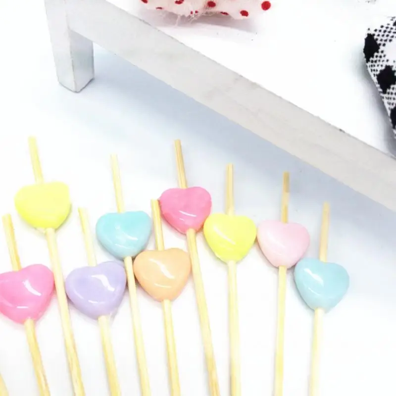 100 шт./пакет фруктовые зубочистки украшения для коктейлей вечерние