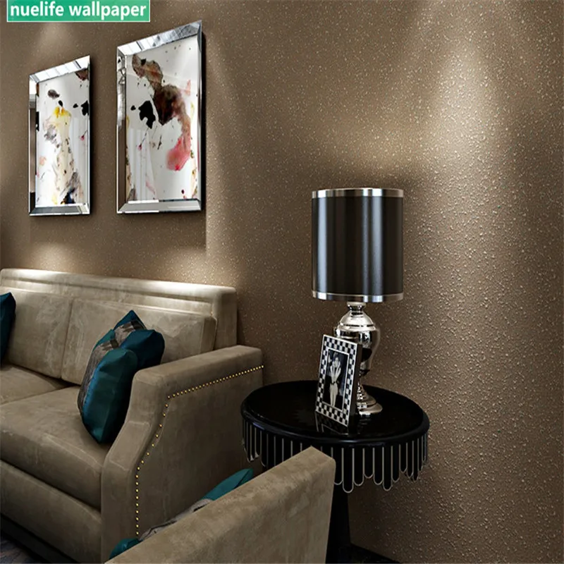 

Beige white coffee color algae texture concave and convex non-woven wallpaper living room bedroom TV background wall paper
