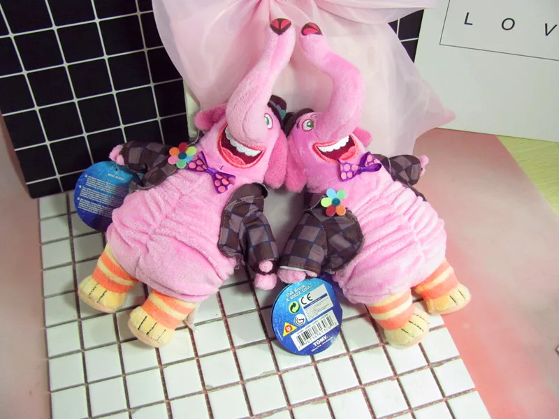 Новая наизнанку плюшевая игрушка фильм Pixar Joy Anger печаль BingBong ...