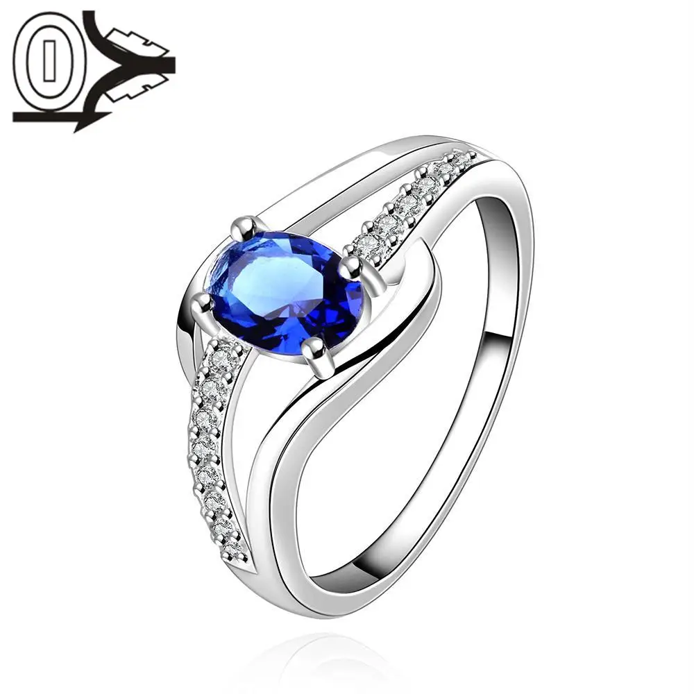 top quality oval princess kate blue gem created ring silver plated wedding finger crystal rings brand - Princess Kate Wedding Ring top quality oval princess kate blue gem created ring silver plated wedding finger crystal rings brand - Princess Kate Wedding Ring