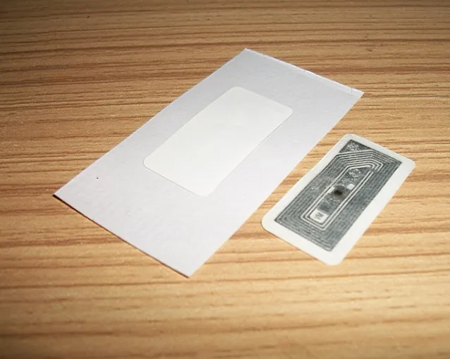 

100pcs/lot RFID NFC Label/Sticker/Tag 13.56MHZ ISO 14443A Mifare1K S50 Round 36*15 MM White