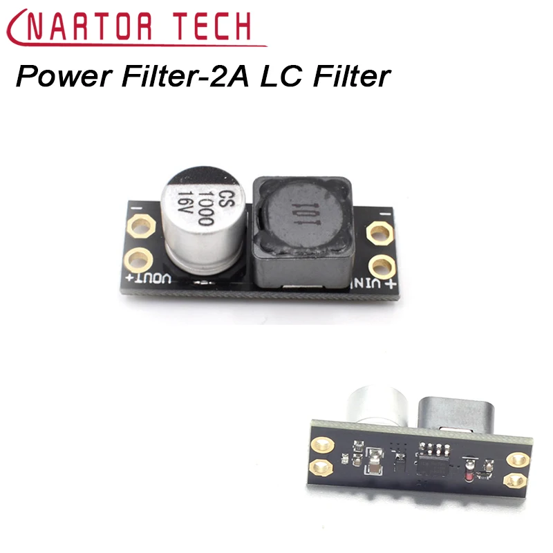 

Power Filter-2A LC Filter Black for Clear Antenna Transmission FPV Ripple Interference Video Signal Filtering Free Shipping