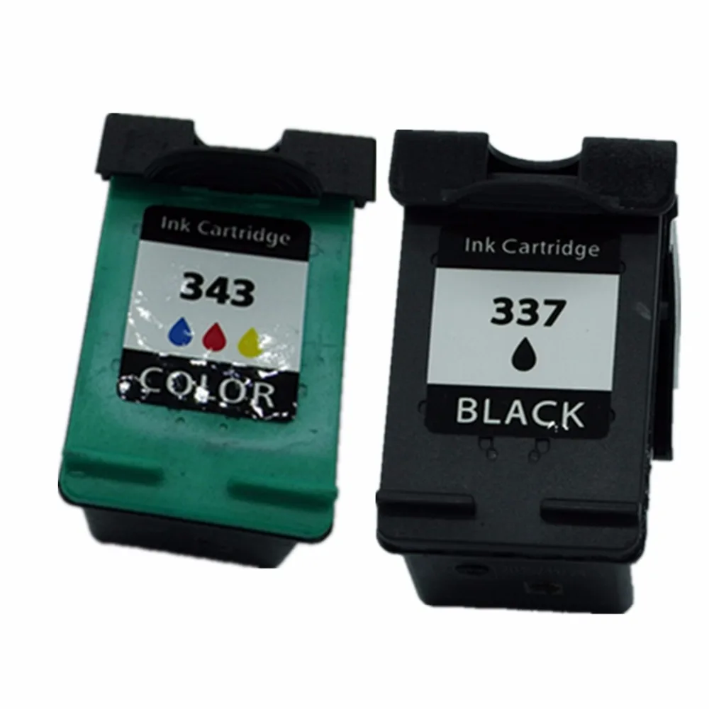 Remanufactured Ink Cartridges For HP337 343 XL HP337 HP343 Photosmart