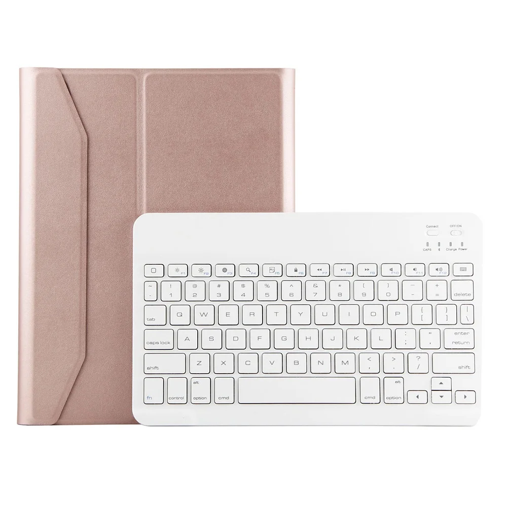  Ultra thin Wireless Bluetooth Keyboard With Pencil Holder Case Cover For iPad Air 1 2 iPad 2017 201