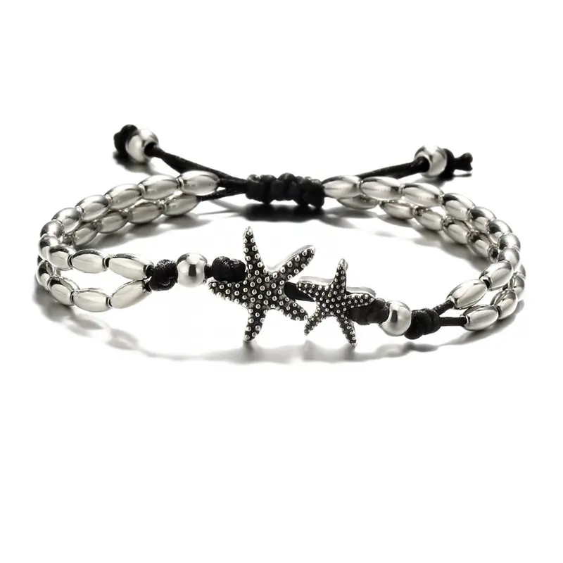 Fashion Anklet Vintage Bead Starfish Ankle Bracelet for Women Beach Accessories Foot Anklet Jewelry Gift Fashion Anklet Vintage Bead Starfish Ankle Bracelet for Women Beach Accessories Foot Anklet Jewelry Gift