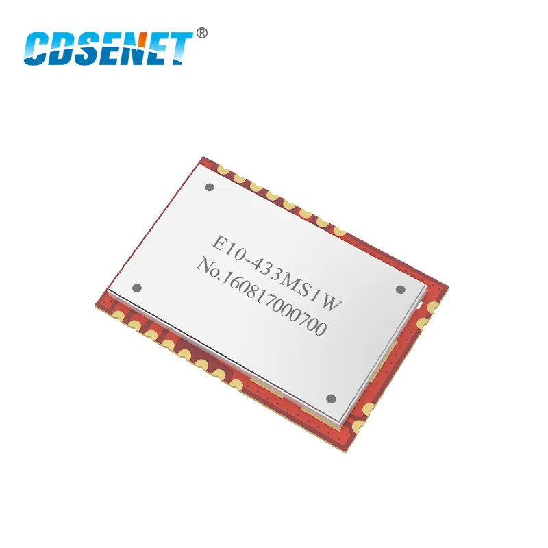 SI4463 PA LNA 433 MHz Дальний диапазон E10-433MS1W SPI rf модуль CDSENET 433 MHz 1W беспроводной приемопередатчик модуль TCXO штамп отверстие SI4463 PA LNA 433 MHz Дальний диапазон E10-433MS1W SPI rf модуль CDSENET 433 MHz 1W беспроводной приемопередатчик модуль TCXO штамп отверстие