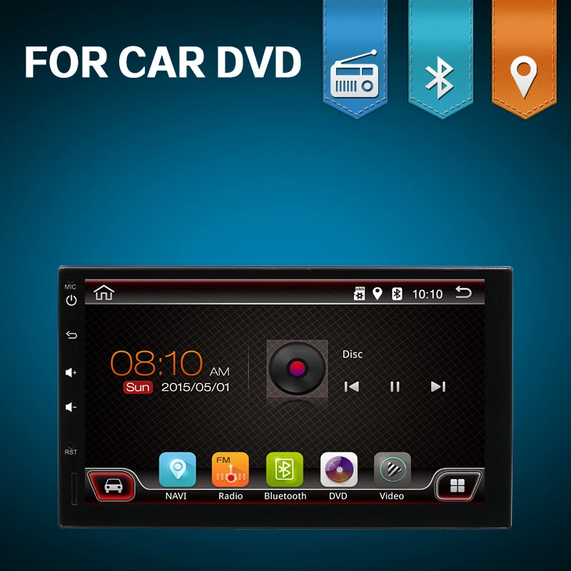 

Bosion Android 7.1 Car Radio with in Dash GPS Navigation,Double Din Car Stereo, 7' Multi-Touch Car Video with Backup Camera