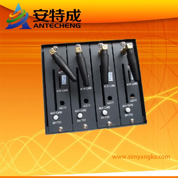

4 Ports GSM Modem USB Interface Wavecom Module with duad-band 900/1800MHz