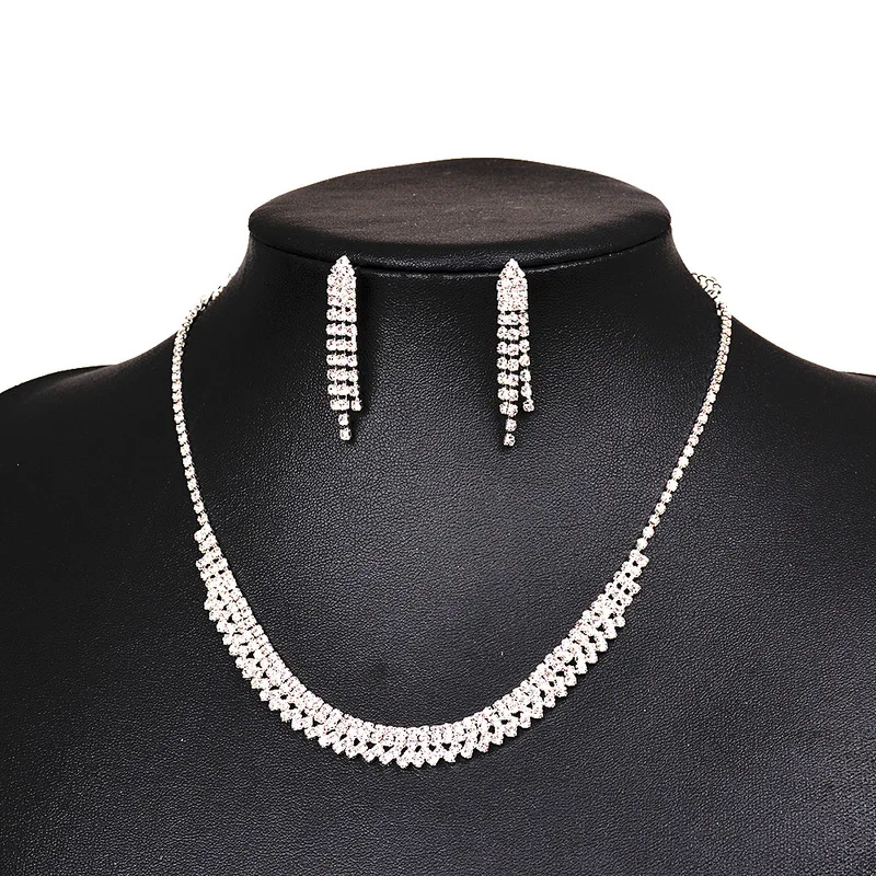Jewelry & Accessories,Fashion Jewelry Sets. Bridal jewelry, Wedding jewelry, Zircon necklace earrings set Jewelry & Accessories,Fashion Jewelry Sets. Bridal jewelry, Wedding jewelry, Zircon necklace earrings set