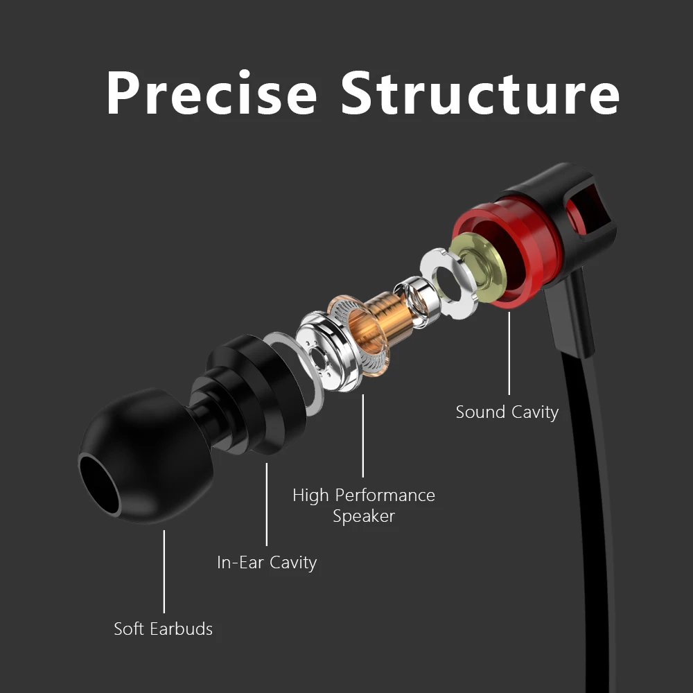 Simvict Professional Earphone Super Bass Headset with Microphone Stereo Earbuds for Mobile Phone Samsung Xiaomi fone de ouvido
