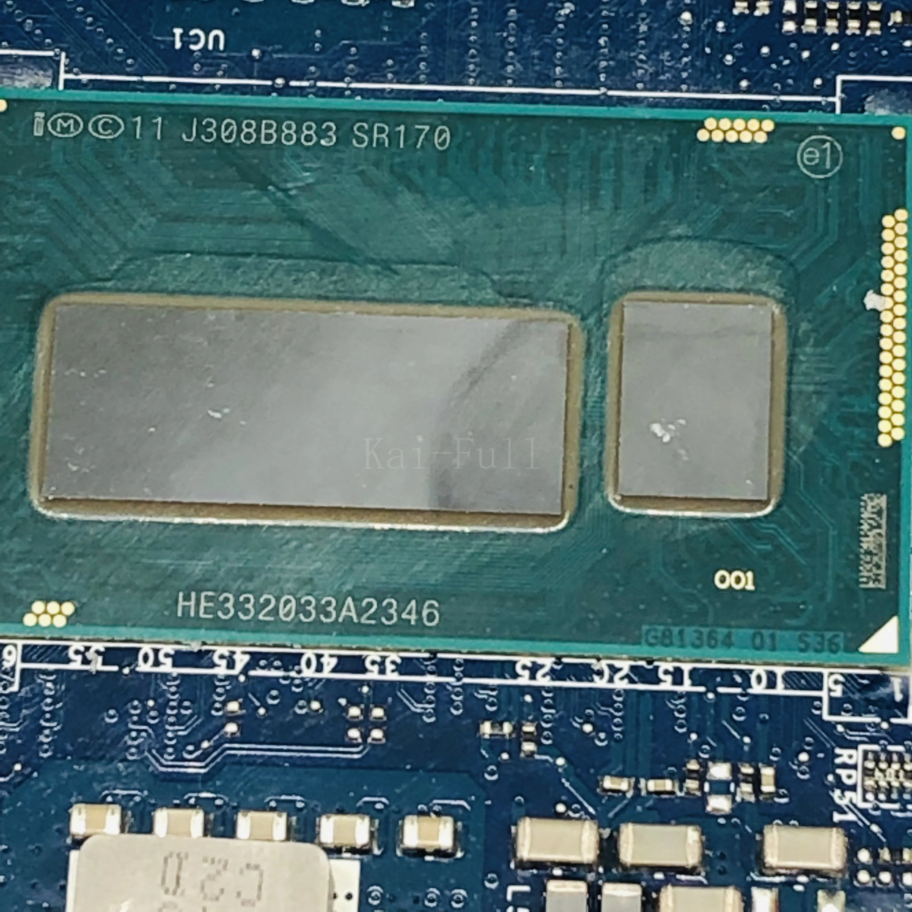 amazing  VBW00 LA-9981P Laptop motherboard For Dell Inspiron 15R 3537 5537 Test original mainboard I7-4500U 