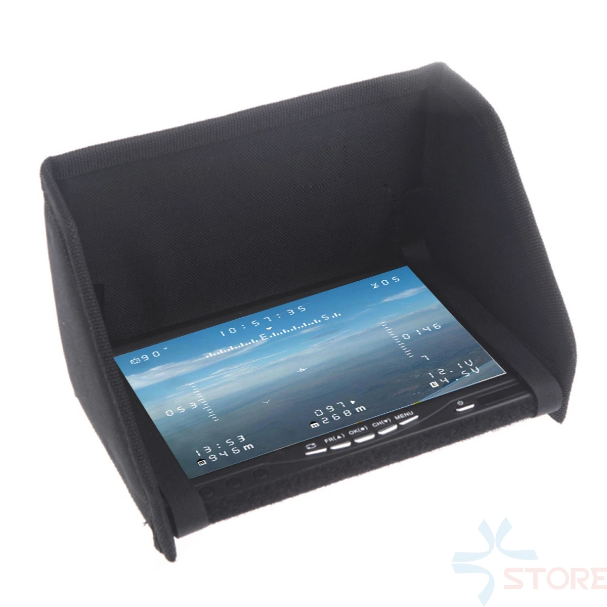 7 inch LCD TFT FPV Monitor 1024x600 w/T plug Screen No blue FPV Monitor Photography for Ground Station Phantom RC Model QAV250