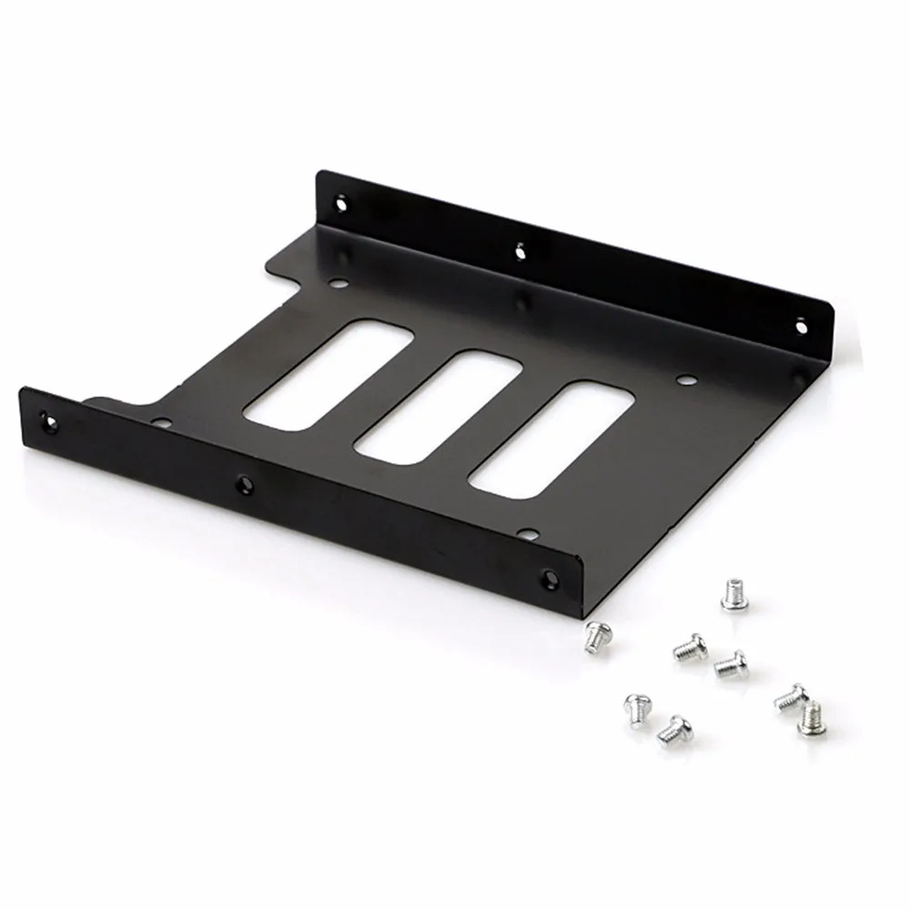 New 1pcs/set 2.5" to 3.5" SSD HDD Metal Adapter Mounting Bracket Hard