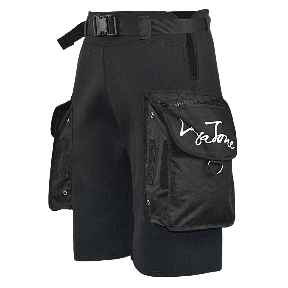 

Layatone Wetsuit Men 3mm Neoprene Diving Shorty With Big Pocket Snorkeling Scuba Diving Surfing Spearfishing Shorts Underwater