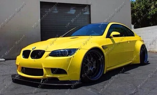 2007-2011 BMW E92 M3 LB Performance Style Wide Body Fender Flare and Rear Bumper Spats FRP (2)