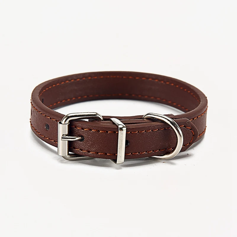 Simple Basic Pet Dog Cat Collar Soft Solid Outfit Print Dogs Cats Collars Unique Product Petshop Medium Dog Accessories LX0004SI5B6727
