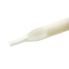 50 штук стерильные белые пластиковые одноразовые наконечники татуировки стандартные иглы-наконечники трубки поставки алмазные наконечники