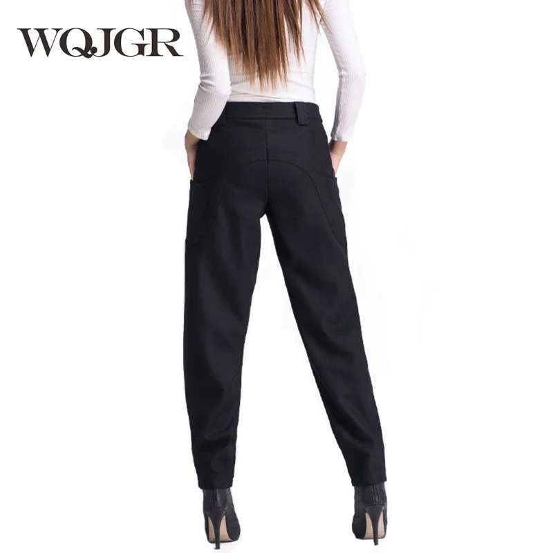 Новинка 2020 зимние шерстяные брюки WQJGR женские длинные брюки|women long pants|long pants womenpants