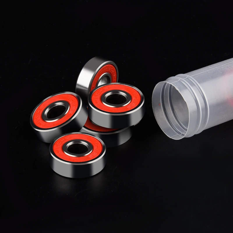 4Pcs ABEC 9 608RS Skate Scooter Skateboard Wheels Spare Bearings Ball Roller Highest Precision Shafts Bearing steel