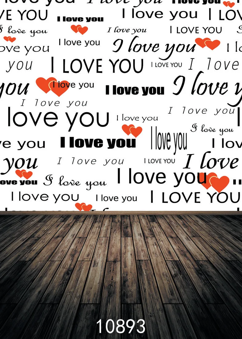

SHENGYONGBAO Vinyl Custom Photography Backdrops Prop Valentine's day Theme Photography Background 10893