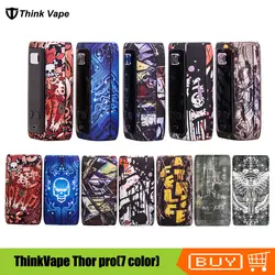 Оригинальный Think Vape Тор Pro TC коробка мод 18650 Вт двойной 220 аккумулятор VW/TC/Bypass режимы TC Vape мод электронная сигарета мод