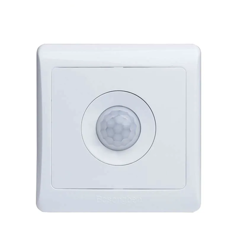 

2018 New Arrivals 220v 86 wall smart home led Infrared control energy-saving delay Lights Lamps motion sensor light switch