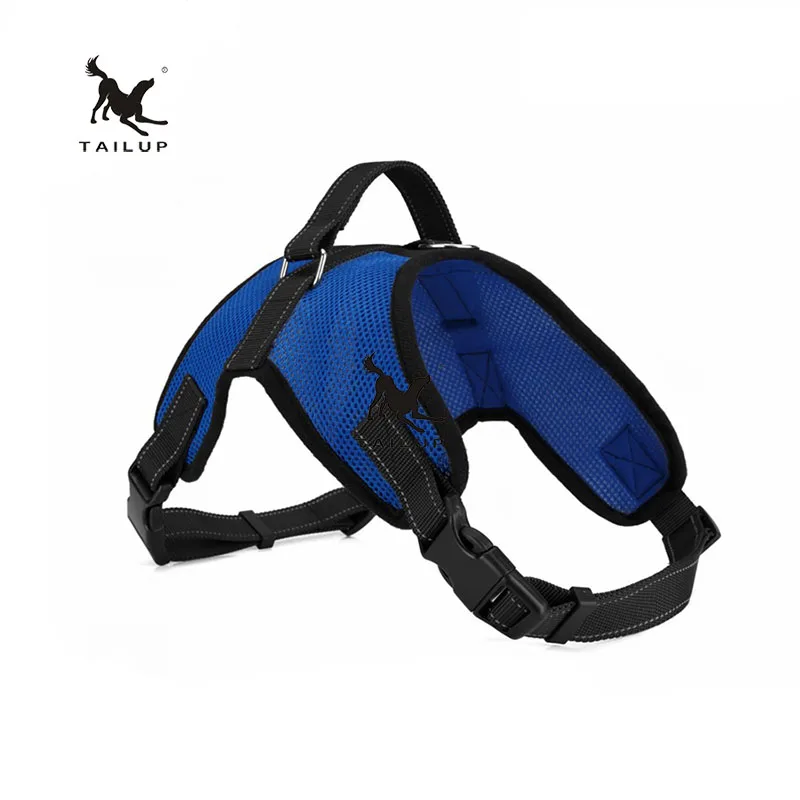 Сетчатый мягкий ошейник и поводок для собак удобный поводок|harness pitbull|harness and leashleash