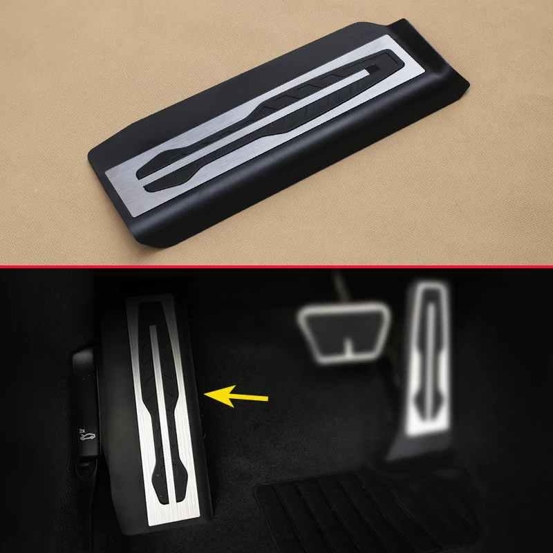 Single Stainless Steel Foot Rest Cover For BMW New 7 Series G11 G12 LHD