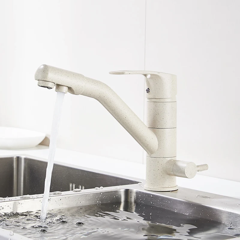 Fapully Brass Kitchen Faucet Sink Mixer Water Tap 360 Degree Rotation Drinking Water Filter Faucet 623-33YM Fapully Brass Kitchen Faucet Sink Mixer Water Tap 360 Degree Rotation Drinking Water Filter Faucet 623-33YM