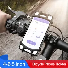 Soporte para teléfono de bicicleta para iPhone Samsung Huawei soporte Universal para teléfono móvil Anti-amortiguador bicicleta manillar GPS soporte de montaje