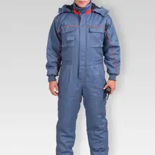 Заводская защитная Рабочая одежда, строительная рабочая одежда, промышленная рабочая одежда, зимняя хлопковая куртка, комбинезон, комплекты