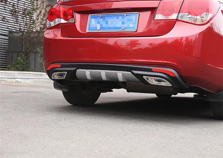 Для Chevrolet Cruze ABS задний бампер диффузор защитные бамперы для 2011-2013 Cruze обвес бампер задний губы задний спойлер