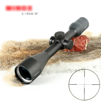 

MINOX ZA5 3-15X42 SF Tactical Riflescope rifle air red dot airsoftsports tactical Rifle Sniper Optic Sight Hunting Scopes
