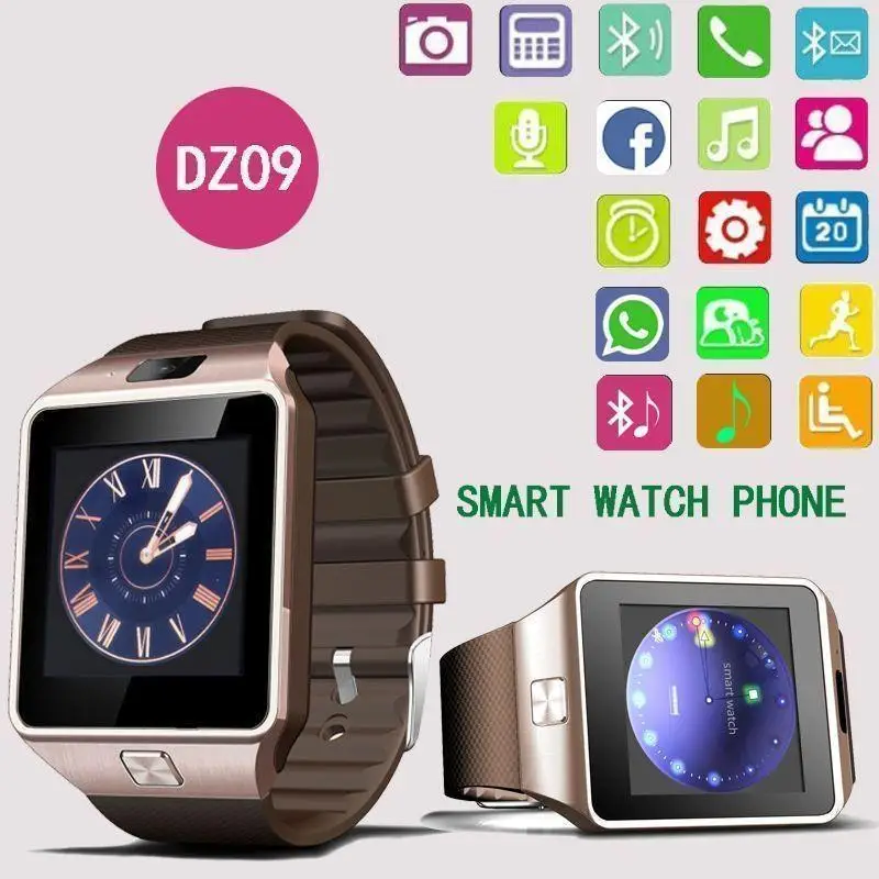 BEESCLOVER 10 шт./лот DZ09 smartwatch для Apple android телефон Поддержка SIM/TF карты MP3 pk GT08 A1 U8 Смарт-часы против потери r29