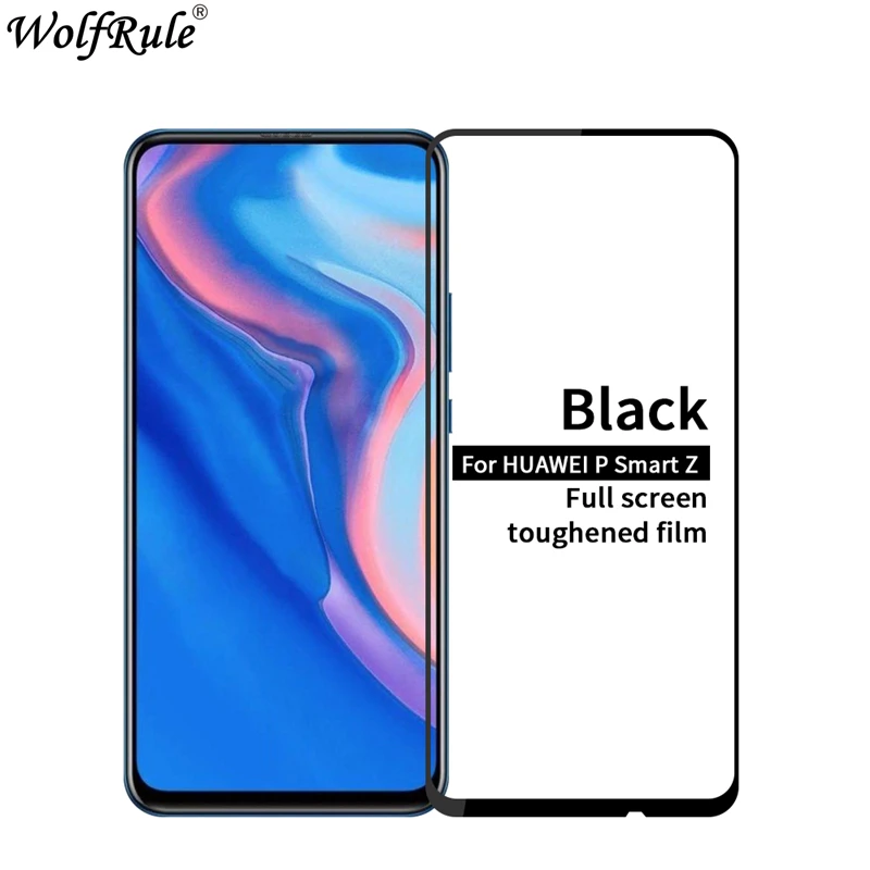 

2PCS Tempered Glass Huawei P Smart Z Glass Full Glue 9H Screen Protector For Huawei P Smart Z Phone Glass P Smart Z 2019 6.59"