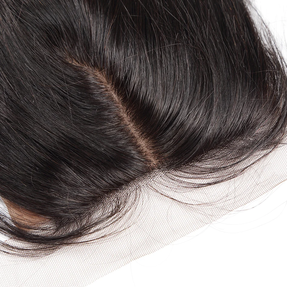 Wigirl волос Шёлковые подкладки бразильский Прямо человеческих Волосы remy 4X4 Siwss кружева с отбеленные узлы средняя часть Стиль