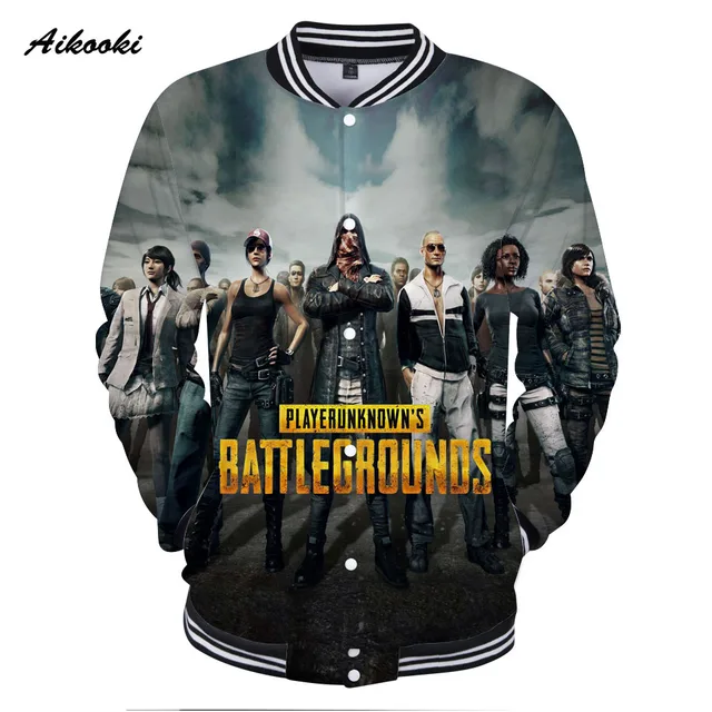 Aikooki Pubg 3d Jackets Men Women Cotton Jacket Sweatshirt 3d Brand - aikooki pubg 3d jackets men women cotton jacket sweatshirt 3d brand men women 3d jacket baseball winter autumn pop fashion coat