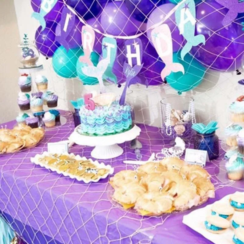 9 Under the Sea Props Hanging Decorations Wall Clown Fish Birthday Party Event