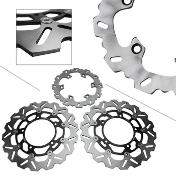 

Motorcycle Front Rear Brake Disc Disk Rotors Set For SUZUKI B-KING 1300 2008-2010 & GSX-R HAYABUSA 1300 2008-2015 Spare Parts