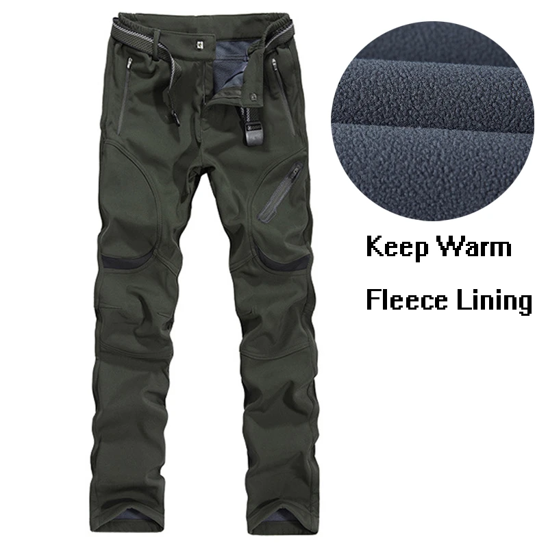 Fleece lined soft shell pants Clearance